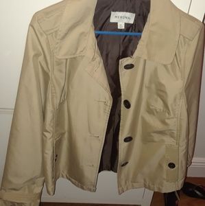 Women's size L light weight coat worn once